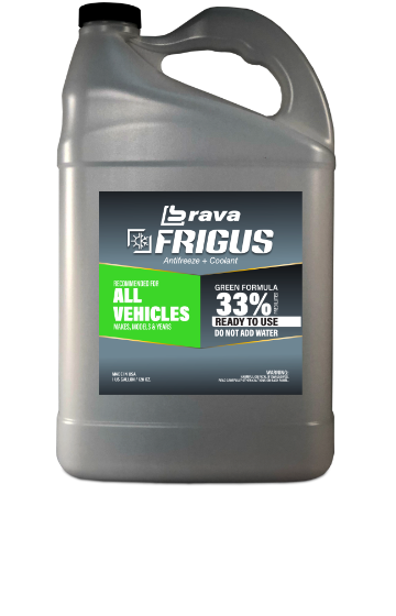 Product shot of the Brava Frigus bottle